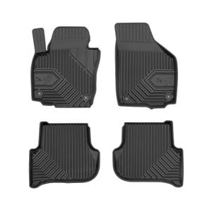 Set covorase auto Frogum 77, pentru Skoda Yeti 2009-2017, 4 bucati, Negru