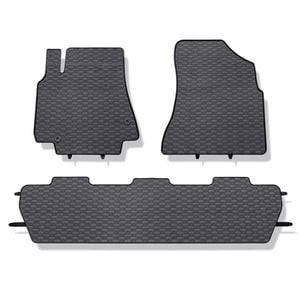 Set covorase auto GEYER & HOSAJA, pentru Peugeot Partner 2008-2018, 3 bucati, Negru