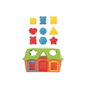 Jucarie educativa A. Haberkorn, Casuta hambar, Cu figurine, 12 luni+