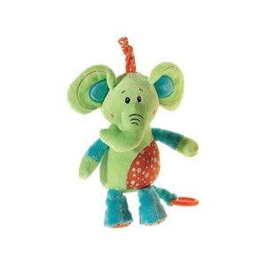 Jucarie interactiva A. Haberkorn, Heunec Elefant, Muzicala, 20 cm, 0 luni+