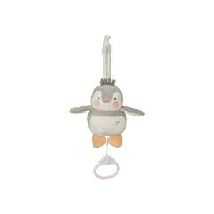 Jucarie interactiva A. Haberkorn, Pinguin Tiamo, Muzicala, 15 cm, 0 luni+