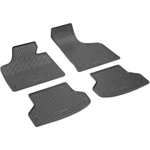 Set covorase auto Rigum, pentru Audi A3 8P 2003-2013, 4 bucati, Negru