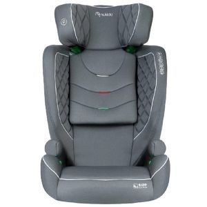 Scaun auto NUKIDO, detasabil, tapiterie lavabila, sistem ISOFIX, 12 niveluri de reglare a tetierei, 2 niveluri de reglare a unghiului de inclinare, 15-36 kg, gri