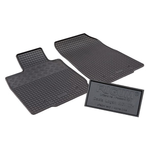 Set covorase auto Rigum, pentru Dacia Logan MCV 2007-2013, 2 bucati, Negru