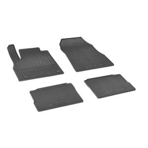 Set covorase auto Rigum, pentru Nissan Micra 2017-prezent, 4 bucati, Negru