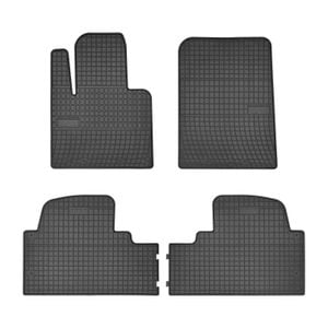 Set covorase auto Frogum, pentru Hyundai Santa Fe 2012-2018, 4 bucati, Negru