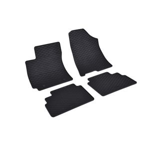 Set covorase auto Rigum, pentru Hyundai Kona 2023-prezent, 4 bucati, Negru