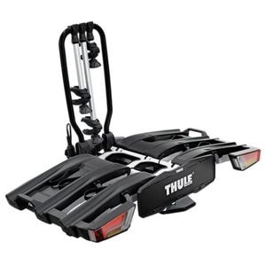 Suport pentru 3 biciclete cu prindere pe carligul de remorcare Thule EasyFold XT 3 Argintiu