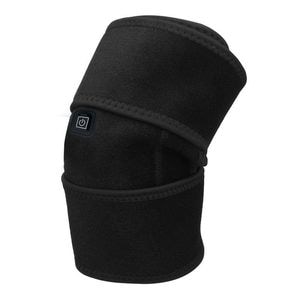 Genunchiera SIKS, Pentru Protectie Cu Incalzire Electrica, Orteza Ortopedica, Pentru Genunchi, Muschi, Brat, Gambe, Marime Ajustabila, 3 Programe, Alimentare USB, Neagra