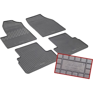 Set covorase auto Rigum, pentru Ford Tourneo Connect 2002-2013, 4 bucati, Negru