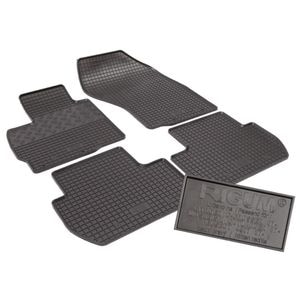 Set covorase auto Rigum, pentru Citroen C-Crosser 2007-2012, 4 bucati, Negru