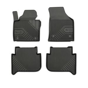 Set covorase auto Frogum 77, pentru Volkswagen Touran 2003-2015, 4 bucati, Negru