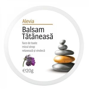 Balsam de corp Alevia, de Tataneasa, 20 grame
