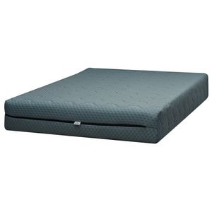 Saltea Ortopedica Best Sleep Shell, 100x200x30 cm,25+4+1, Spuma poliuretanica cu memorie, hipoalergenica, husa matlasata, detasabila, fermitate medie, albastru