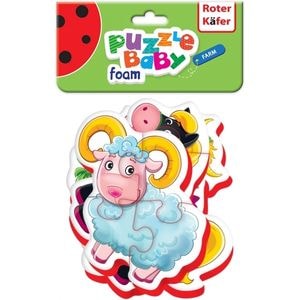 Puzzle Roter Kafer, Bebe Animale de la Ferma, 16 piese, 1 an+