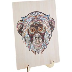 Puzzle Grafix, Maimuta, 137 piese, Lemn, 30x22.5 cm