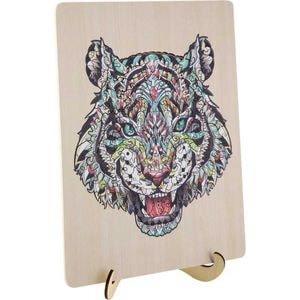Puzzle Grafix, Tigru, 137 piese, Lemn, 30x22.5 cm