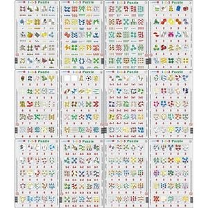 Puzzle Larsen, 1-2-3, 12 in 1, 25 Piese
