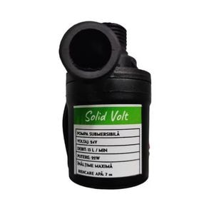 Pompa de apa submersibila Solid Volt, centrifuga pe 24V