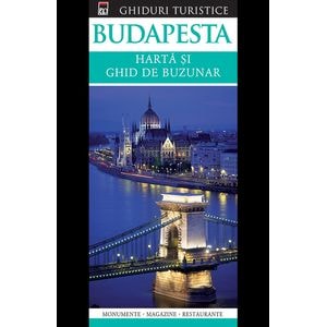 Budapesta - ghid de buzunar + harta plianta - Dorling Kindersley