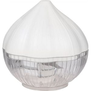 Ustensila manuala eMazing, pentru tocat usturoi in forma de catel de usturoi, cu lame rezistente, usor de utilizat prin apasare, din material ABS, otel inoxidabil, 9.5x9.5x9.3 cm