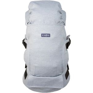 Marsupiu Womar Zaffiro, Embrace N24, Ergonomic, De la 4 luni la 3 ani, Melange Albastru