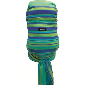 Marsupiu Womar Zaffiro, Ergonomic Joy N23 , De la 3 luni la 3 ani, Albastru/Verde