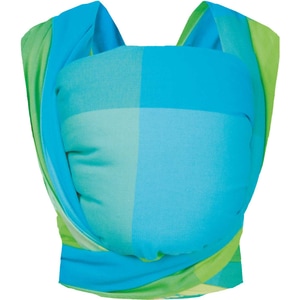 Sling Womar Zaffiro, Be Close N17 EKO, 0-2 ani, Albastru/Verde