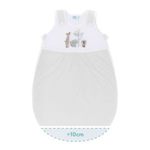 Sac de dormit Fillikid, Vario, Reglabil, Pentru toate anotimpurile, 60-70 cm, Light grey