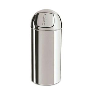 Cos de gunoi Limpio CX-50LP, Push Bin, 50 L, inox
