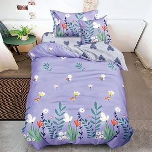 Lenjerie pentru 1 persoana, Dormy, Muddy, Finet, 4 piese