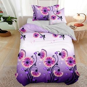 Lenjerie pentru 1 persoana, Dormy, Jasper, Finet, 4 piese