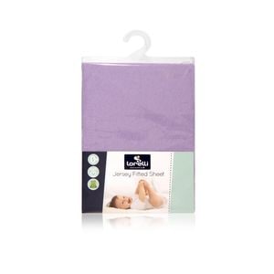 Cearsaf pat jersey Lorelli, 60 x 120 cm, Purple