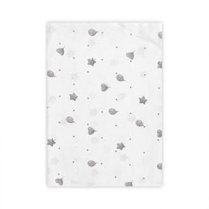 Cearceaf bumbac ranforce Lorelli, 100 x 150 cm, Train Grey