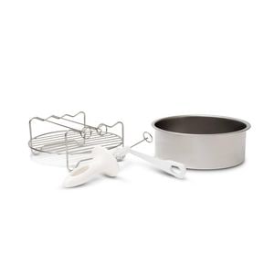 Kit accesorii 6 piese pentru airfryer minim 3 litri, EAFEK1, vas interior, aparat spiralat legume, grill, 3 tepuse frigarui, 9009235012