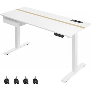 Cadru pentru birou Songmics, B-0262, Alb, 140x60x120 cm
