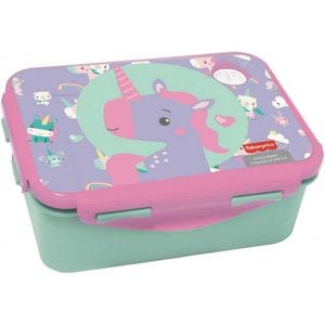 Cutie pentru sandwich SunCity, Fisher-Price Unicorn, 17.5 x 13 x 7 cm