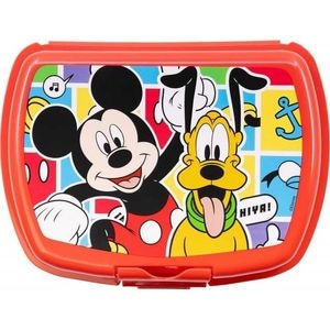 Cutie sandwich TataWay, Mickey Urban, 18.1 x 13.9 x 6.7 cm, Fara BPA, Rosu