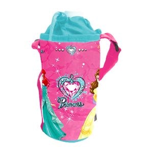 Husa pentru sticla apa Seven, Princess, Usor de atasat, Multicolor