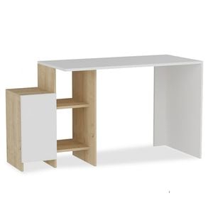 Birou Pako World, B-0087, Alb, 113x55x74 cm