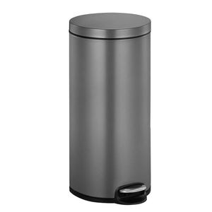 Cos de gunoi cu pedala EKO, Serene, 30 litri, 1 compartiment, platina
