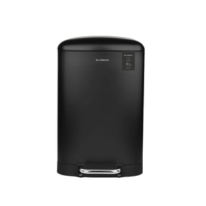Cos de gunoi cu pedala, Les Collectors, N505, 20 litri, 1 compartiment, negru