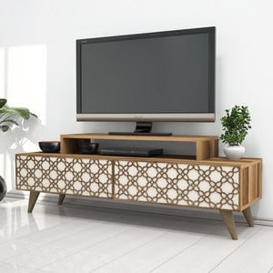 Comoda CC-0244, Crem, 140x41x48 cm
