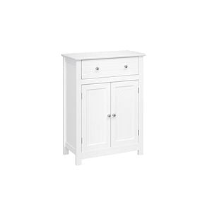 Comoda TV Vasagle, CTV-9, Alb, 60x30x80cm