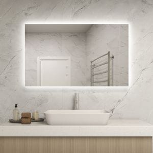 Oglinda tip tip panou radiant, cu lumina LED, 580W