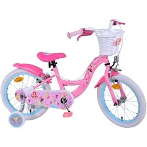 Bicicleta pentru copii Volare, Disney Princess, 16 inch, Doua frane de mana, Roz