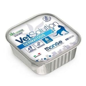 Hrana umeda pentru pisici Monge Vetsolution Dermatosis, adult, 100 g