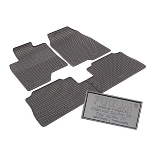Set covorase auto Rigum, pentru Chevrolet Captiva 2006-2018, 4 bucati, Negru
