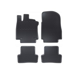 Set covorase auto GEYER & HOSAJA, pentru Renault Clio 2012-2019, 4 bucati, Negru