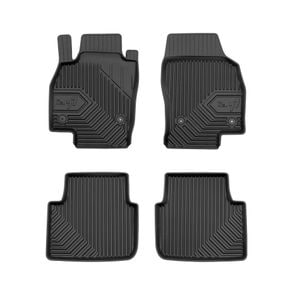 Set covorase auto Frogum 77, pentru Skoda Scala 2018-prezent, 4 bucati, Negru